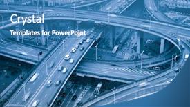  Presentation with ho chi minh city - PPT theme consisting of city scape of the hangzhong background and a teal colored foreground