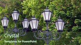  Presentation with ukraine - Cool new presentation design with city scapes street lamp - kiev ukraine - may 15 backdrop and a  colored foreground