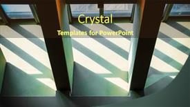  Presentation with architecture city - Audience pleasing slides consisting of city-universal-modern-architecture-building backdrop and a wine colored foreground