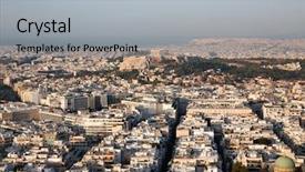  Presentation with grossmmotor early childhood - Colorful slide deck enhanced with cityscape of athens in early backdrop and a light gray colored foreground