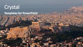  Presentation with grossmmotor early childhood - Beautiful slide set featuring cityscape of athens in early backdrop and a gray colored foreground