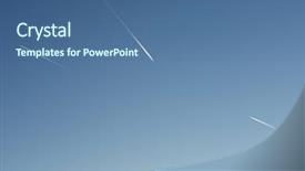  Presentation with airplane night sky - Beautiful slide deck featuring civil aviation - stele of four airplane backdrop and a ocean colored foreground