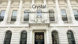  Presentation with civil engineering - Amazing PPT layouts having civil engineering university in london backdrop and a soft green colored foreground