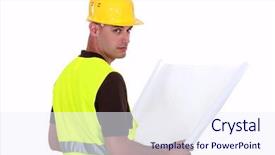  Presentation with mechanical engineering engineer tools - Audience pleasing slide set consisting of thai food name is grilled pork with spicy salad thai food backdrop and a lemonade colored foreground