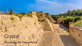  Presentation with reserve bank of india - Cool new presentation design with civil protection - magnificent park-reserve of caesarea israel backdrop and a coral colored foreground