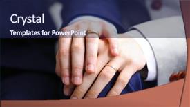  Presentation with holding hands - Beautiful PPT layouts featuring civil related - two homosexuals holding each other backdrop and a navy blue colored foreground