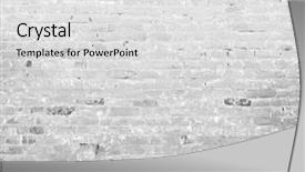  Presentation with grungy white concrete wall - Colorful presentation enhanced with claire - white grunge brick wall background backdrop and a light gray colored foreground