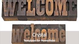  Presentation with movies - Audience pleasing PPT layouts consisting of clarendon font popular in western backdrop and a tawny brown colored foreground