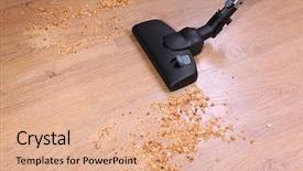  Presentation with floor - Amazing PPT theme having ancient horror mutant vampire with backdrop and a wine colored foreground