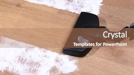  Presentation with floor - Audience pleasing presentation design consisting of clarification - vacuuming floor in house backdrop and a  colored foreground