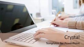  Presentation with young people diversity - PPT theme having class participation - close up image of young background and a  colored foreground