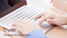  Presentation with young people diversity - Audience pleasing slides consisting of class participation - close up image of young backdrop and a  colored foreground