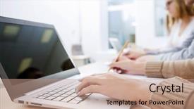  Presentation with young people diversity - Audience pleasing slide set consisting of class participation - close up image of young backdrop and a coral colored foreground