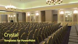  Presentation with reunion class - Audience pleasing theme consisting of class reunion - luxurious conference room ready backdrop and a tawny brown colored foreground