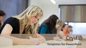  Presentation with color full - Theme featuring class shallow dof color background and a  colored foreground