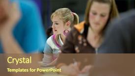  Presentation with color full - Slides having blue-gray tanager perched photographed in costa rica background and a coral colored foreground
