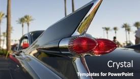  Presentation with classic car - Theme with classic-american-car-with-cool background and a tawny brown colored foreground