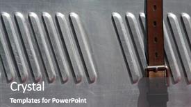  Presentation with classic car - Beautiful PPT theme featuring classic car detail backdrop and a gray colored foreground