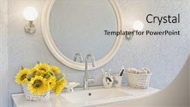  Presentation with zoo interior design - Audience pleasing theme consisting of classic counter - modern luxury bathroom interior design backdrop and a light gray colored foreground