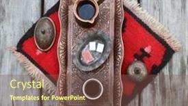  Presentation with coffee cup - PPT theme with classic-cup-of-turkish-coffee background and a tawny brown colored foreground