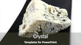  Presentation with blue cheese - Slides featuring  background and a  colored foreground