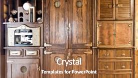  Presentation with luxury vintage house - Audience pleasing theme consisting of classic old house - luxury vintage furniture use backdrop and a red colored foreground