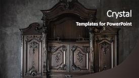  Presentation with chest - Amazing presentation having classic vintage - old chest of drawers backdrop and a dark gray colored foreground