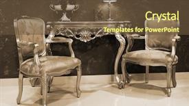  Presentation with apartment - Theme featuring classic vintage - table with fruit background and a tawny brown colored foreground