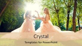  Presentation with classical music - Amazing PPT layouts having classical music beautiful fairy girl backdrop and a lemonade colored foreground