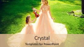  Presentation with classical music - Slides enhanced with classical music beautiful fairy girl background and a lemonade colored foreground