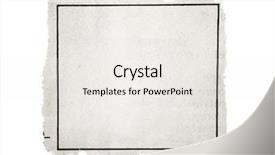  Presentation with classified - Slide deck featuring classified ad part of newspaper background and a white colored foreground