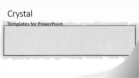  Presentation with classified - Slides enhanced with classified ad part of newspaper background and a white colored foreground