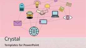  Presentation with education pink - Audience pleasing theme consisting of classroom bus - digitally generated image of education backdrop and a  colored foreground