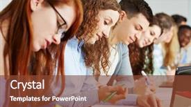  Presentation with school professional learning community - Cool new PPT theme with old color abstract grunge painted wall background backdrop and a ocean colored foreground