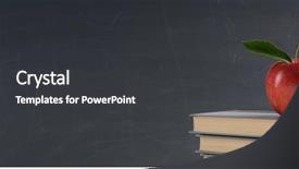  Presentation with back school - Cool new presentation with classroom objects - back to school concept text backdrop and a dark gray colored foreground