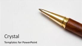  Presentation with classy - PPT layouts featuring classy pen on a white background and a white colored foreground