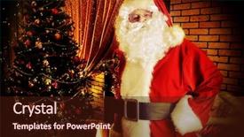  Presentation with gifts - Cool new PPT layouts with hands of baker man and backdrop and a soft green colored foreground