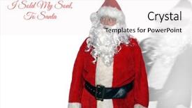  Presentation with ghost - Audience pleasing theme consisting of claus with a ghost soul backdrop and a white colored foreground