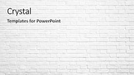  Presentation with old stone age - PPT theme enhanced with clay bricks - background of age grungy texture background and a white colored foreground