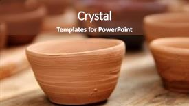  Presentation with traditional wood - Cool new theme with clay crafts pottery studio wood backdrop and a tawny brown colored foreground
