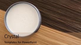  Presentation with artifacts jar - Slides featuring clay for styling on strands background and a coral colored foreground