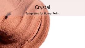  Presentation with pottery - Beautiful PPT theme featuring clay ready for pottery making backdrop and a lemonade colored foreground