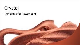  Presentation with pottery - Cool new slide set with clay ready for pottery making backdrop and a white colored foreground