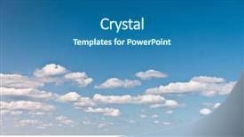  Presentation with divine - Slide deck featuring clean air divine blue background and a ocean colored foreground