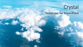  Presentation with clean air - Beautiful PPT layouts featuring clean air heavens below backdrop and a light blue colored foreground
