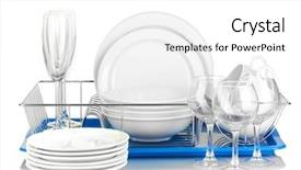  Presentation with clean - Amazing presentation having clean dishes on stand isolated backdrop and a white colored foreground