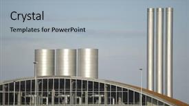  Presentation with organic waste - Amazing PPT layouts having clean energy - non polluting facility which is backdrop and a light blue colored foreground