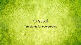  Presentation with clean - PPT theme featuring clean greeen - green texture grass background and a yellow colored foreground