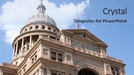  Presentation with austin texas - Amazing slide set having clean shot of the texas backdrop and a light blue colored foreground