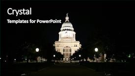  Presentation with austin texas - Audience pleasing slides consisting of clean shot of the texas backdrop and a black colored foreground